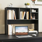 Tangkula Desktop Bookshelf, Countertop Storage Hutch - Image 5