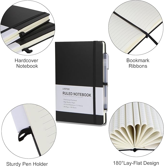 LYDTICK 20 Pack Journals for Writing College Ruled Notebooks Journal in Bulk - Image 3