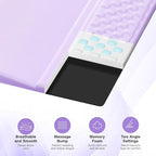 Ospelelf Ergonomic Mouse Pad and Keyboard Stand Wrist Rest Set, Memory Foam - Image 4