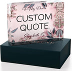 Custom Acrylic Sign Personalized, Custom Desk Name Plate, 18 Styles, - Image 3