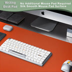 Boutilon Leather Desk Pad Protector, Non-Slip Mouse Pad, Laptop Desk Pad - Image 5