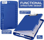 Sooez Clipboards with Storage, High Capacity Clip Boards 8.5x11 with Storage - Image 2