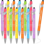 Zonon 12 Pcs Inspirational Pens Bulk Funny Ballpoint Pen by Zonon