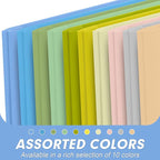 Two Pocket Folders, RAZCC 100 Pack Two Pocket Folders - Image 6