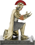 CYXStar Roman Praetorian Prefect Warrior Knight Pen Holder Desk Ornament Resin - Image 9