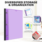 WOT I Telescoping Project Organizer, Refillable 3 Ring Binder - Image 5