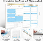 Weekly Planner Notepad Undated Weekly Schedule Planner To Do List Notebook - Image 5