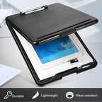 Mimorou 20 Pcs Clipboard with Storage, 9.5 x 13.5 Inch Plastic Heavy Duty - Image 4