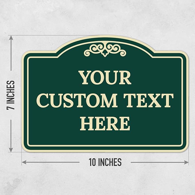 Custom Decorative Sign, Personalized Metal Sign - Image 3