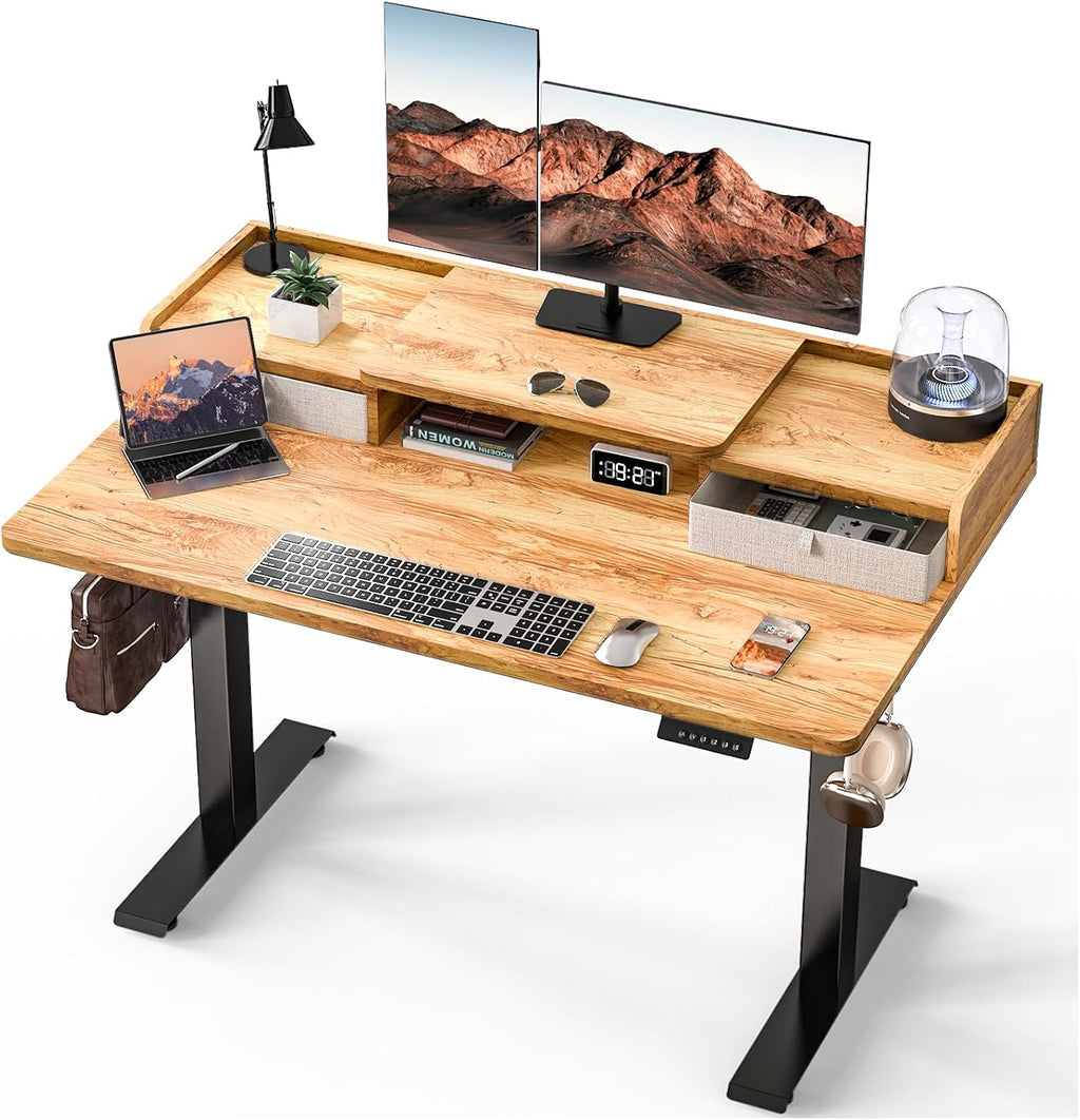 Kingant 48 x 30 Inch Electric Standing Desk