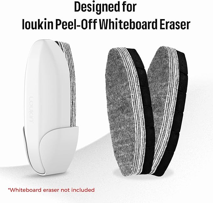 loukin Dry Erase Eraser Refill Pads - Image 4
