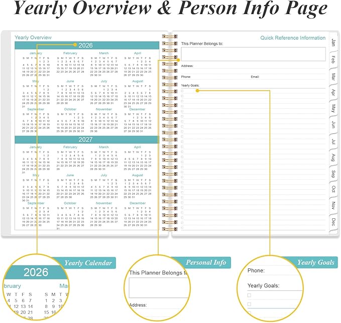 2026 Planner - Planner 2026 from January 2026 to December 2026 - Image 5
