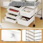 Giantex 15 Drawer Rolling Cart - Image 9