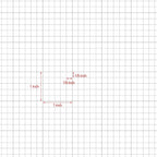 Fuyoooo 25 Sheet Graph Paper Pad 24" x 36" Large Graph 1" and 1/5" Ruled Grid - Image 3