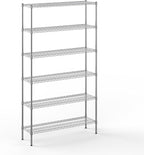 Regal Altair 14" Deep x 48" Wide x 86" Height Wire Shelving Kit | 6-Tier | NSF by Regal+Altair