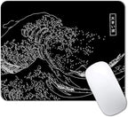 IMAYONDIA Japanese Great Wave Mouse Pad, Kanagawa Mousepad, Non-Slip Rubber by IMAYONDIA