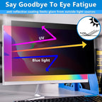 Computer Privacy Screen 22 inch, Removable 16:10 Aspect Ratio Widescreen Laptop - Image 5