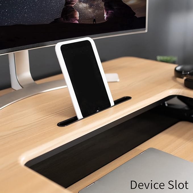 VIVO 36 inch Height Adjustable Stand Up Desk Converter, V Series, Quick Sit to - Image 8
