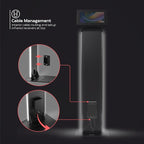 Kiosk Floor Stand with Led Lights - Image 5