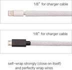 Alex Tech 25ft - 1/8 inch Cord Protector Wire Loom Tubing Cable Sleeve Split - Image 3