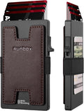 RUNBOX Slim Card Holder Wallet for Men, Minimalist RFID Blocking Wallet by RUNBOX