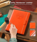 Biuwory Lined Journal Notebook for Women Men, 256 Pages A4 Large Hardcover - Image 3
