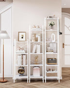 Hzuaneri Ladder Shelf, Bookshelf Bookcase, Freestanding Corner Storage Shelve - Image 6