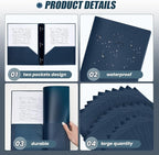 Lincia 100 Pcs Plastic Folders - Image 3