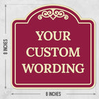 Custom Decorative Sign, Personalized Metal Sign - Image 3