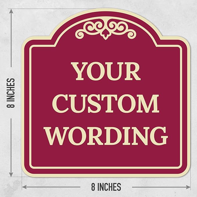 Custom Decorative Sign, Personalized Metal Sign - Image 3