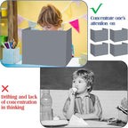 Crtiin 24 Pcs Privacy Folders for Students Desk Dividers Standard School - Image 7