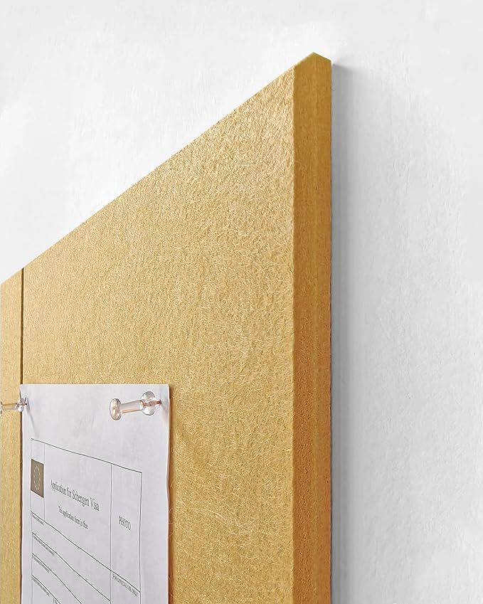 DECORITA Felt Wall Tiles | Large Cork Board Alternative | Aesthetic Felt - Image 5