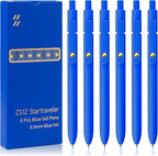 UIXJODO Blue Pens, 0.5mm Colored Ink Gel Pens by UIXJODO