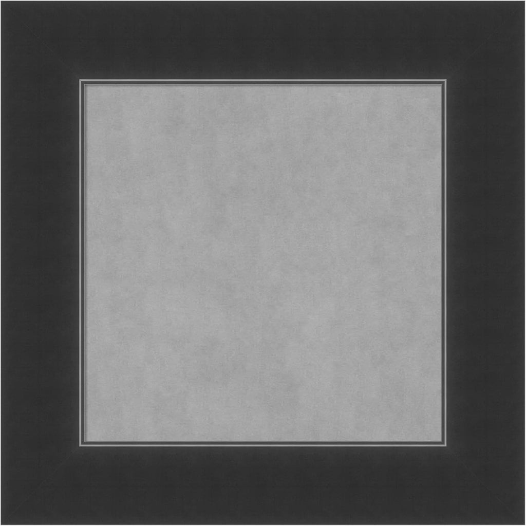 Amanti Art Black Framed Magnetic Board 17x17 X-Small Vision Board