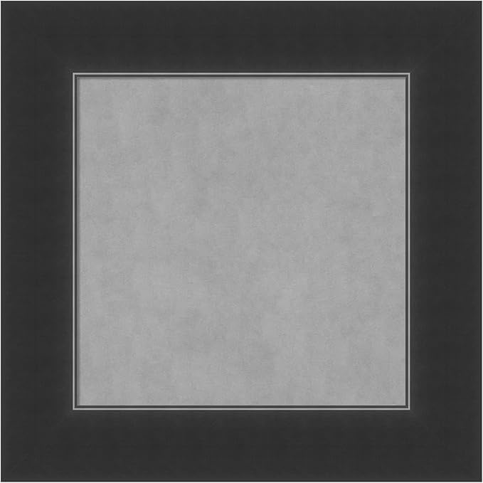 Amanti Art Black Framed Magnetic Board 17x17 X-Small Vision Board by AmantiArt