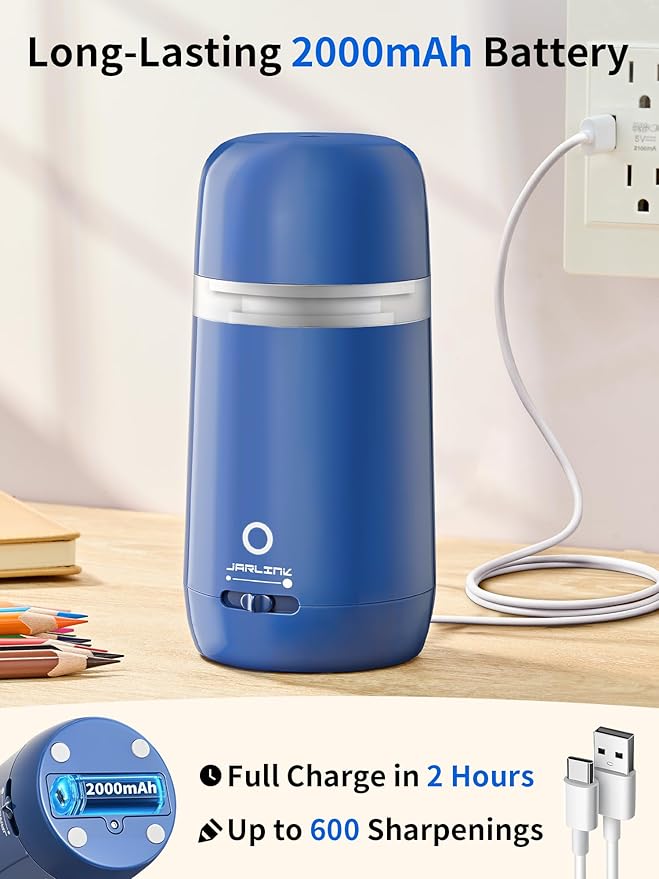 JARLINK Automatic Electric Pencil Sharpener - Image 5