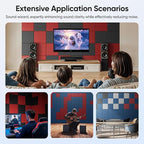 UNECHO 12 Pack 12" X 12" X 0.4" Acoustic Panels - Image 6