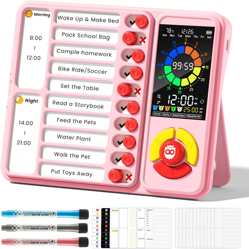 ADHD Tool for Kids, 5-in-1 Visual Timer