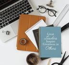 OXW Blue Meeting Notebooks for Work, Leadership Gifts Office Work Notebook - Image 5