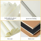 Leelosp 12 Pack Small Spiral Notebook A5 Lined College Ruled Spiral Journal - Image 2