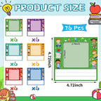 WALENGIF 36 Pcs Kids Photo Nameplates - Image 2