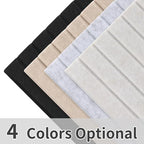 Smarpau Large Cork Board for Walls, 12 Pack Slat Felt Wall Tiles - Image 8