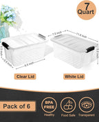 EOENVIVS Plastic Storage Bins - Image 4
