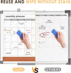 MAKELLO Dry Erase Calendar for Wall 24" x 18", Kitchen and Bedroom - Image 5