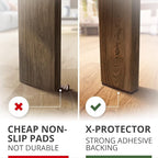 X-PROTECTOR Non-Slip Furniture Pads 8 PCS 1” x 4” - Image 4
