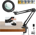 coyeth 10x magnifying glass with light and clamp, main product view