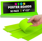Hygloss Small Poster Board 4x11 by HyglossProductsInc