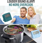 Weewooday 24 Pcs Digital Kitchen Timer Magnetic Timer Bulk On/Off Switch Minute - Image 6