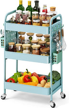 KINGRACK 3 Tier Rolling Cart by KINGRACK