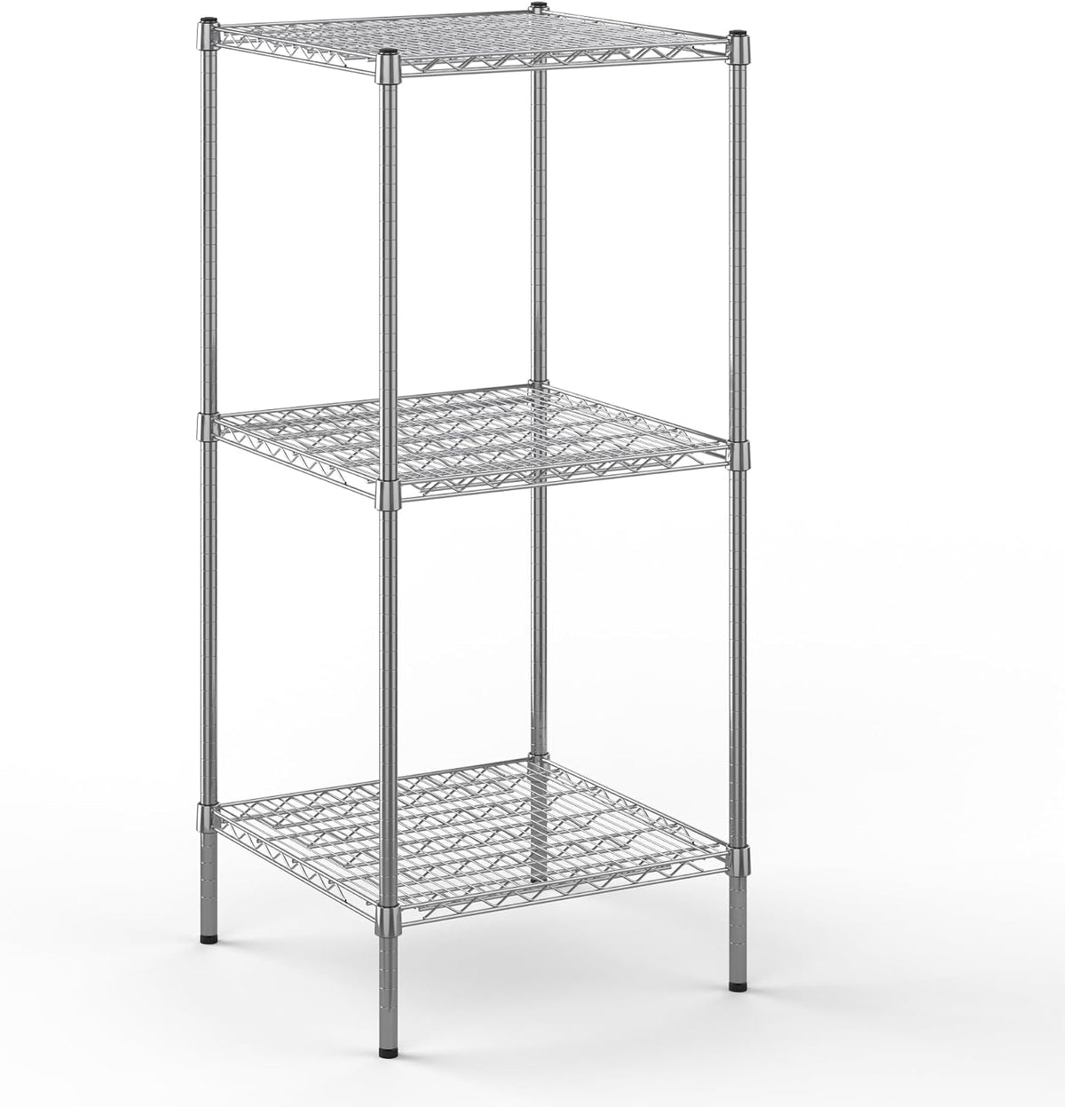 Regal Altair 24" Deep x 24" Wide x 54" Height Wire Shelving Kit | 3-Tier | NSF